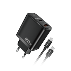 Simplo SPD-01 20W Dual Port PD+QC Charger