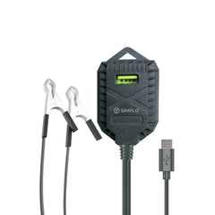 Simplo SOLAR-9 Single USB Clip Charger 1.0A