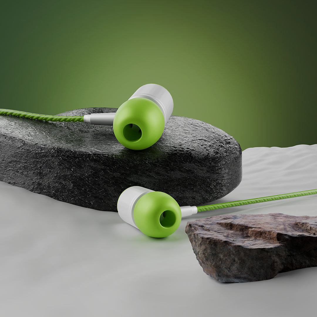 Simplo S21 Wired In-Ear 3.5mm Earphones with Mic